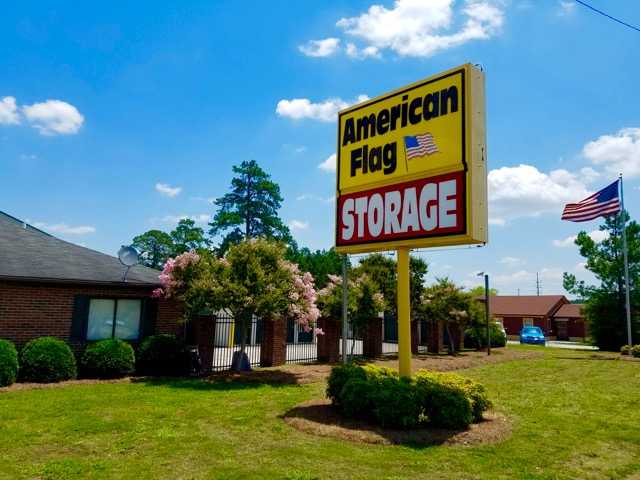 North Carolina Fayetteville American Flag Self Storage photo 3