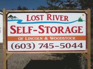 New Hampshire North Conway LOST RIVER SELF STORAGE of Lincoln